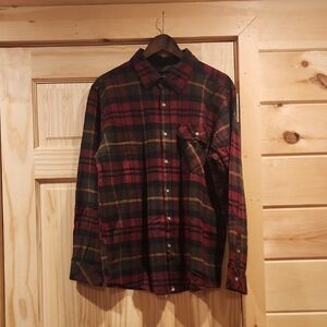 canada weathergear|button down shirt|large